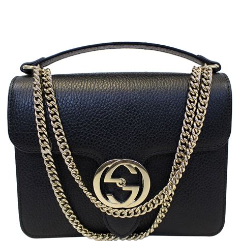 gucci interlocking gg shoulder bag|gucci interlocking bag small.